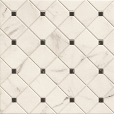 Siena Black and White Victorian Floor Tiles