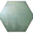 Vessel Teal Floor Tiles – Hexagon, Matt