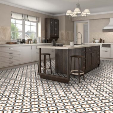 Windsor Vintage Floor Tiles - Room Setting