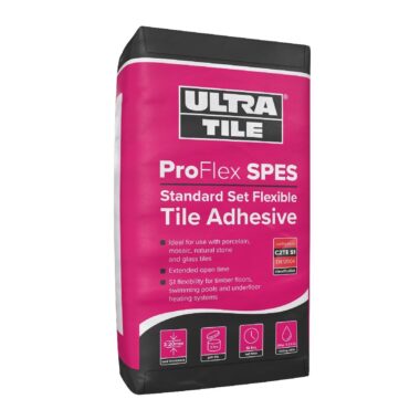 UltraTile ProFlex SPES Standard Set White Flexible Tile Adhesive