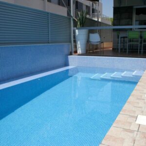 Dark Blue Anti Slip Mosaic Tiles - R11 Rated