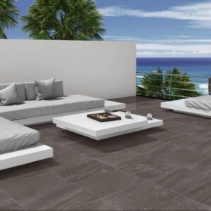 Nistos Dark Grey Floor Tiles - R12 Anti Slip Tiles