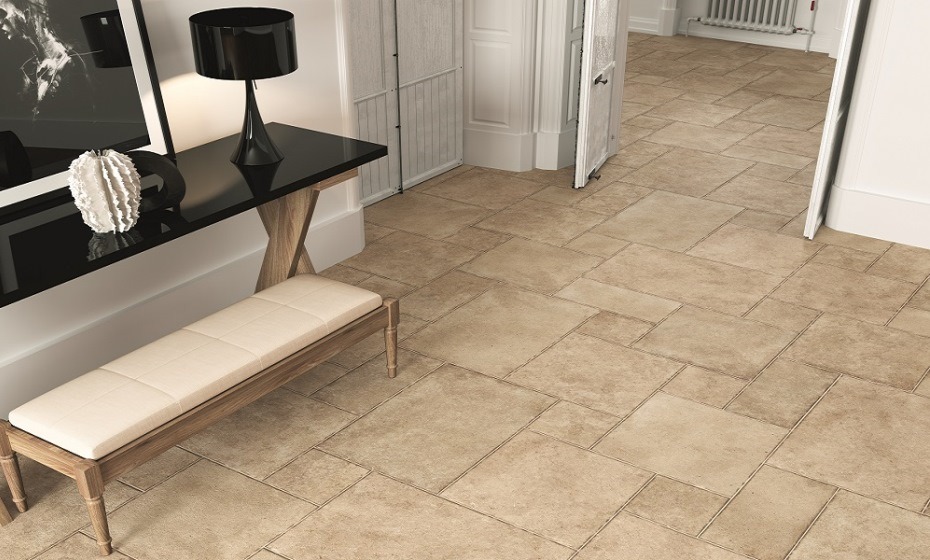 Brittany Beige Stone Effect Modular Tiles
