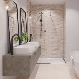 Adonis Beige Porcelain Stone Tiles – Matt, Porcelain, Rectified