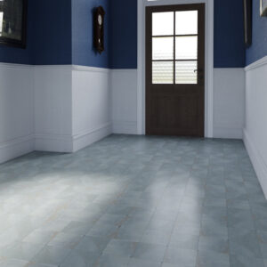 Rustic Blue Terracotta Tiles – Porcelain, Matt - Rustic kitchen tiles