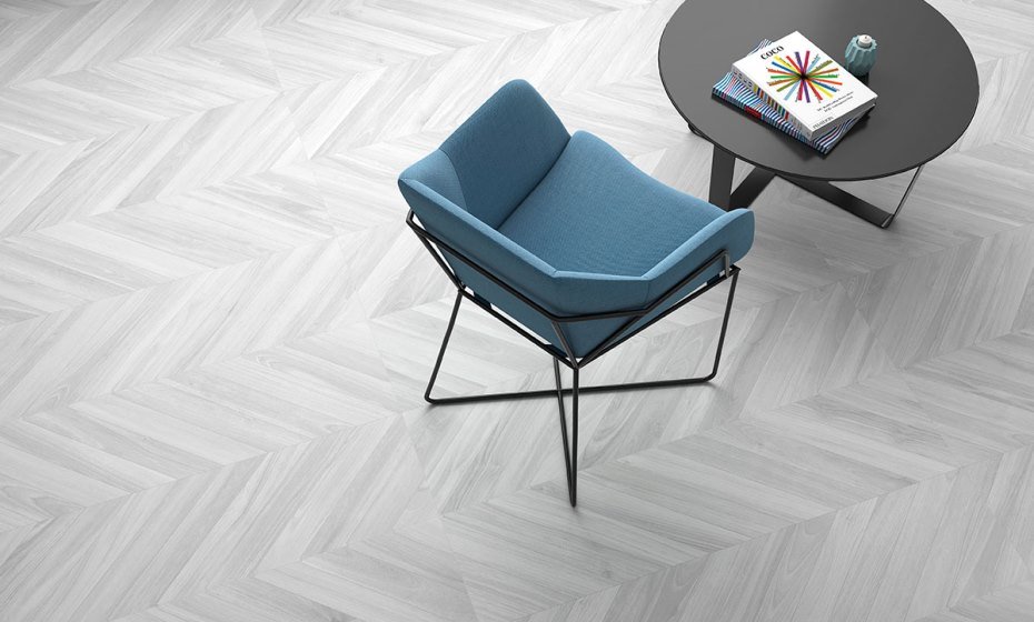 Ebony Grey Herringbone Tiles