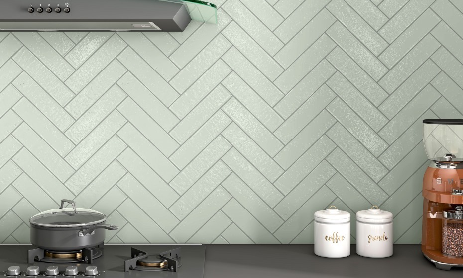 Captiva Sage Green Metro Tiles