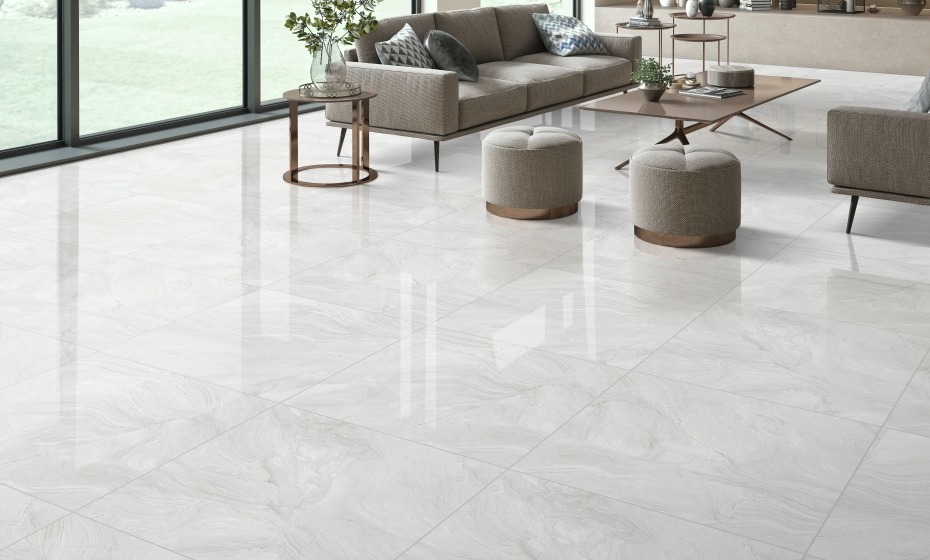 Sea Wave Silver Marble Look Tiles – Porcelain, Rectified