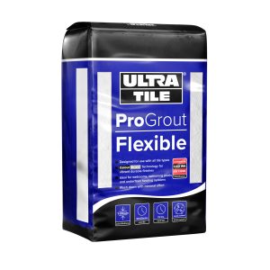 Ultra Tile ProGrout Flexible Brilliant White Grout 3kg