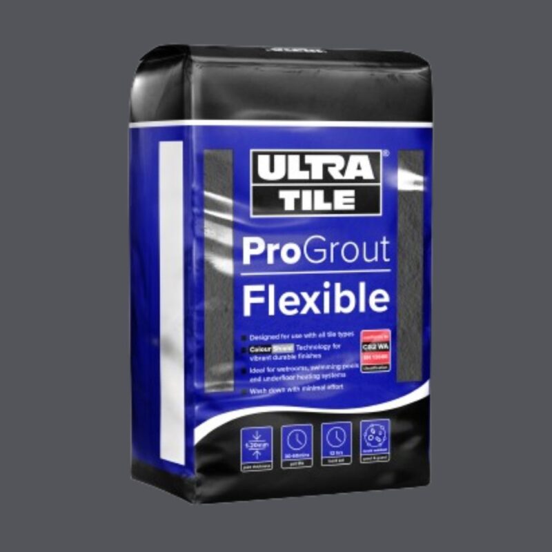 UltraTile ProGrout Charcoal Grey Grout