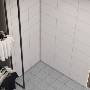Basic White Wall Tiles Matt Roomshot 1200